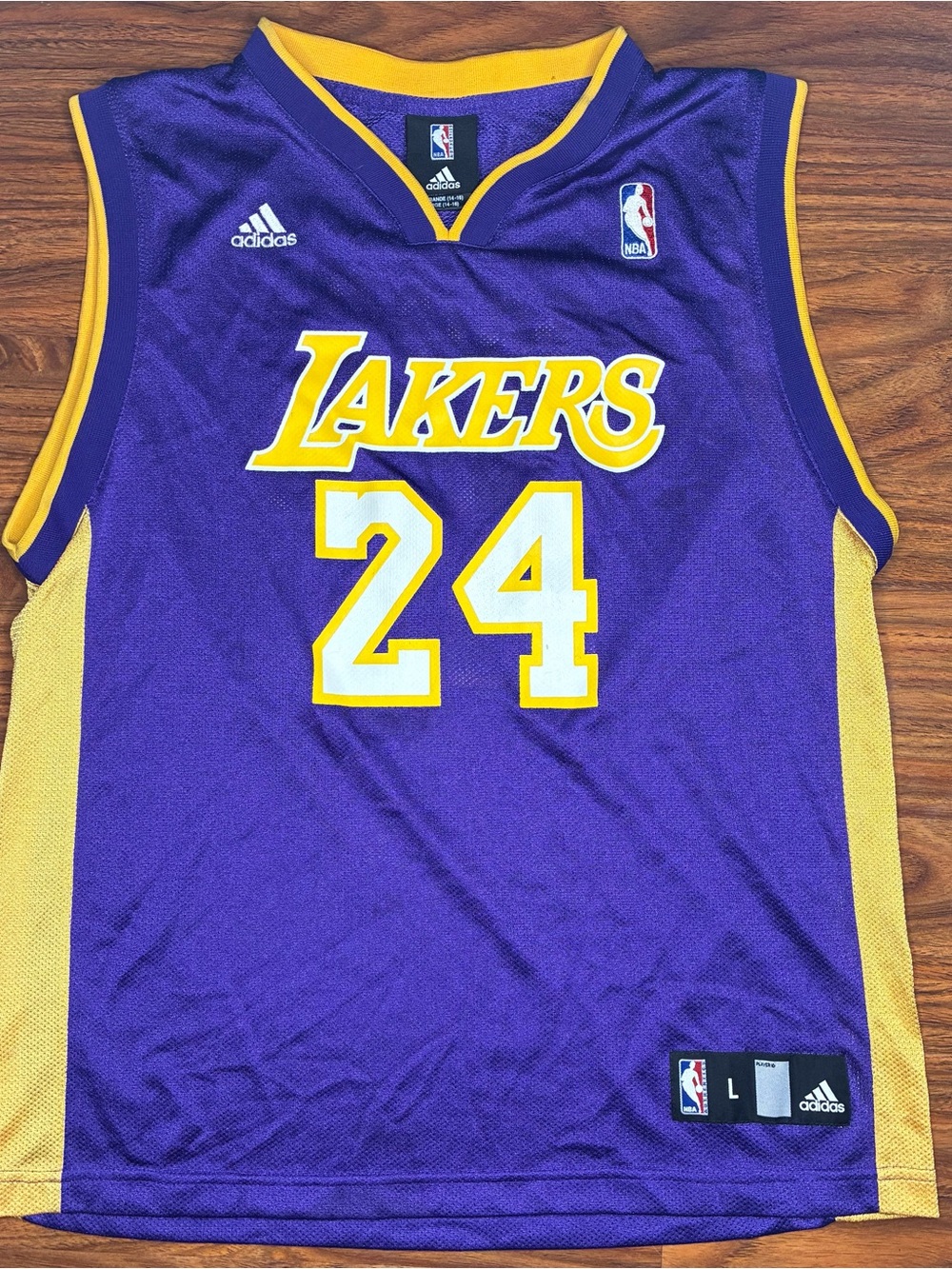 2011 Adidas Kobe Bryant Lakers jersey